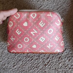 Dooney & Bourke Logo Pattern Cosmetic Pouch